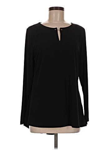 Susan Graver Long Sleeve Blouse (view 1)