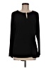 Susan Graver Black Long Sleeve Blouse Size M - photo 1