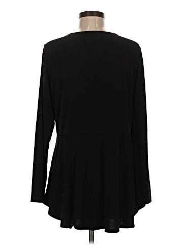 Susan Graver Long Sleeve Blouse (view 2)