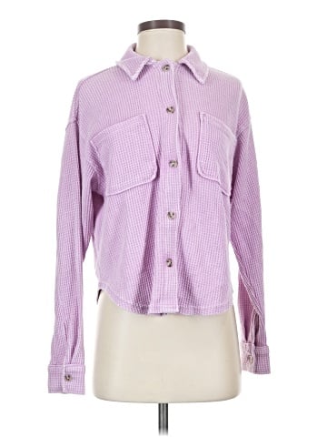 Hippie Rose Long Sleeve Button-Down Shirt (view 1)