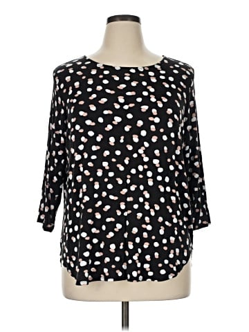 Philosophy Republic Clothing 3/4 Sleeve Blouse (view 1)