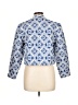 Boden 100% Cotton Print Blue Jacket Size 10 - photo 2