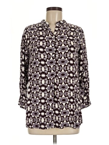 Rock Flower Paper 3/4 Sleeve Blouse (view 1)