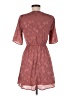 Unbranded 100% Polyester Burgundy Casual Dress Size 7 - photo 2
