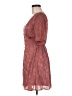 Unbranded 100% Polyester Burgundy Casual Dress Size 7 - photo 5