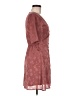Unbranded 100% Polyester Burgundy Casual Dress Size 7 - photo 4