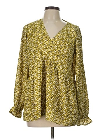 Staccato Long Sleeve Blouse (view 1)