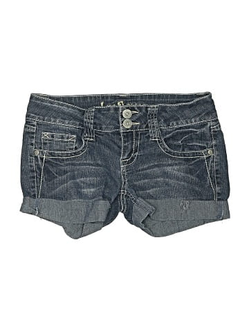 Wallflower Denim Shorts (view 1)