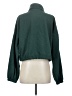 Unbranded 100% Polyester Green Track Jacket Size XS - photo 2