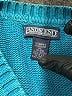 Lands' End 100% Cotton Solid Teal Pullover Sweater Size XL - photo 7