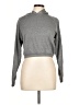 Miss Posh 100% Polyester Gray Turtleneck Sweater Size L - photo 1