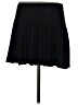 MNG Solid Black Casual Skirt Size M - photo 2
