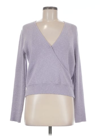Madewell Wrap-Front Pullover Sweater (view 1)
