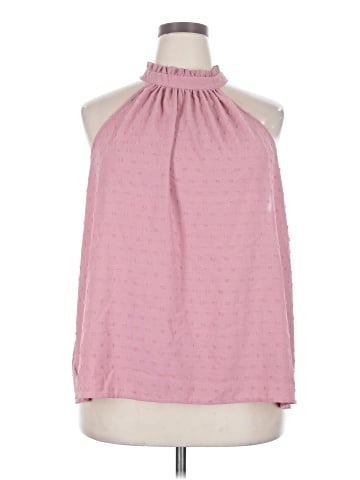 Shein Curve Sleeveless Blouse (view 1)