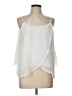 Lush White Sleeveless Blouse Size L - photo 1