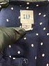 Gap 100% Modal Polka Dots Blue Long Sleeve Blouse Size L - photo 7