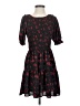 Trixxi 100% Polyester Floral Black Casual Dress Size S - photo 1