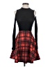 Forever 21 Plaid Red Cocktail Dress Size S - photo 1
