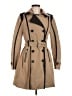 BCBGMAXAZRIA 100% Polyester Tan Trenchcoat Size M - photo 1