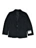 Nautica 100% Polyester Solid Black Blazer Size 7 - photo 1