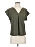 Bobeau Green Short Sleeve Blouse Size S - photo 1