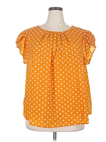 Shein Curve Short Sleeve T-Shirt (view 1)