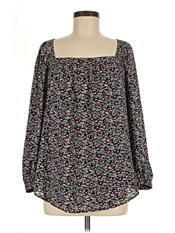Ann Taylor Long Sleeve Blouse (view 1)
