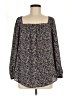 Ann Taylor Black Long Sleeve Blouse Size M - photo 1