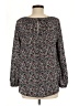 Ann Taylor Black Long Sleeve Blouse Size M - photo 2