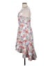 Black Halo Floral Blue Cocktail Dress Size 14 - photo 5