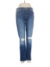 7 For All Mankind Color Block Blue Jeans Size 27 waist - photo 1
