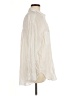 H&M 100% Cotton Ivory Long Sleeve Button-Down Shirt Size M - photo 4