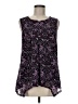 Dana Buchman 100% Polyester Purple Sleeveless Blouse Size M - photo 1