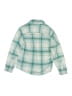 Crewcuts Plaid Teal Long Sleeve Button-Down Shirt Size 12 - photo 2