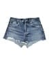 AGOLDE 100% Cotton Blue Denim Shorts Size 27 waist - photo 1