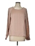 Gilli Tan Long Sleeve Blouse Size L - photo 1