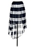 MICHAEL Michael Kors 100% Polyester Tie-dye Blue Casual Skirt Size S - photo 1