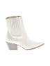 Oasis Society White Ankle Boots Size 8 1/2 - photo 1