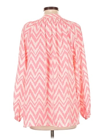 Lilly Pulitzer Long Sleeve Silk Top (view 2)
