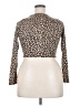 Gaze Brown Long Sleeve Top Size 18 - photo 2