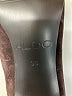 Aldo 100% Leather Burgundy Heels Size EU 35 - photo 3