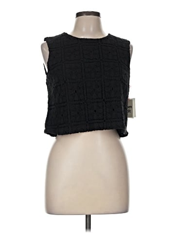 Open Edit Sleeveless T-Shirt (view 1)