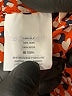 J.Crew 100% Silk Orange 3/4 Sleeve Silk Top Size 2 - photo 8