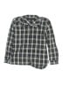 J.Crew 100% Cotton Plaid Gray Blue Long Sleeve Button-Down Shirt Size 10 - photo 1