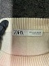 Zara Stripes Ivory Turtleneck Sweater Size S - photo 7
