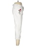 Nine West Floral White Jeans Size 6 - photo 4