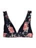 Unbranded Floral Blue Swimsuit Top Size 1 (estimated) - photo 2