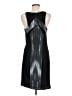 Helmut Lang Metallic Silver Cocktail Dress Size 6 - photo 2