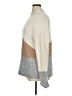 Love Scarlett Color Block Tan Turtleneck Sweater Size XL - photo 5