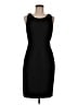 J.Crew 100% Polyester Solid Black Cocktail Dress Size 6 - photo 1
